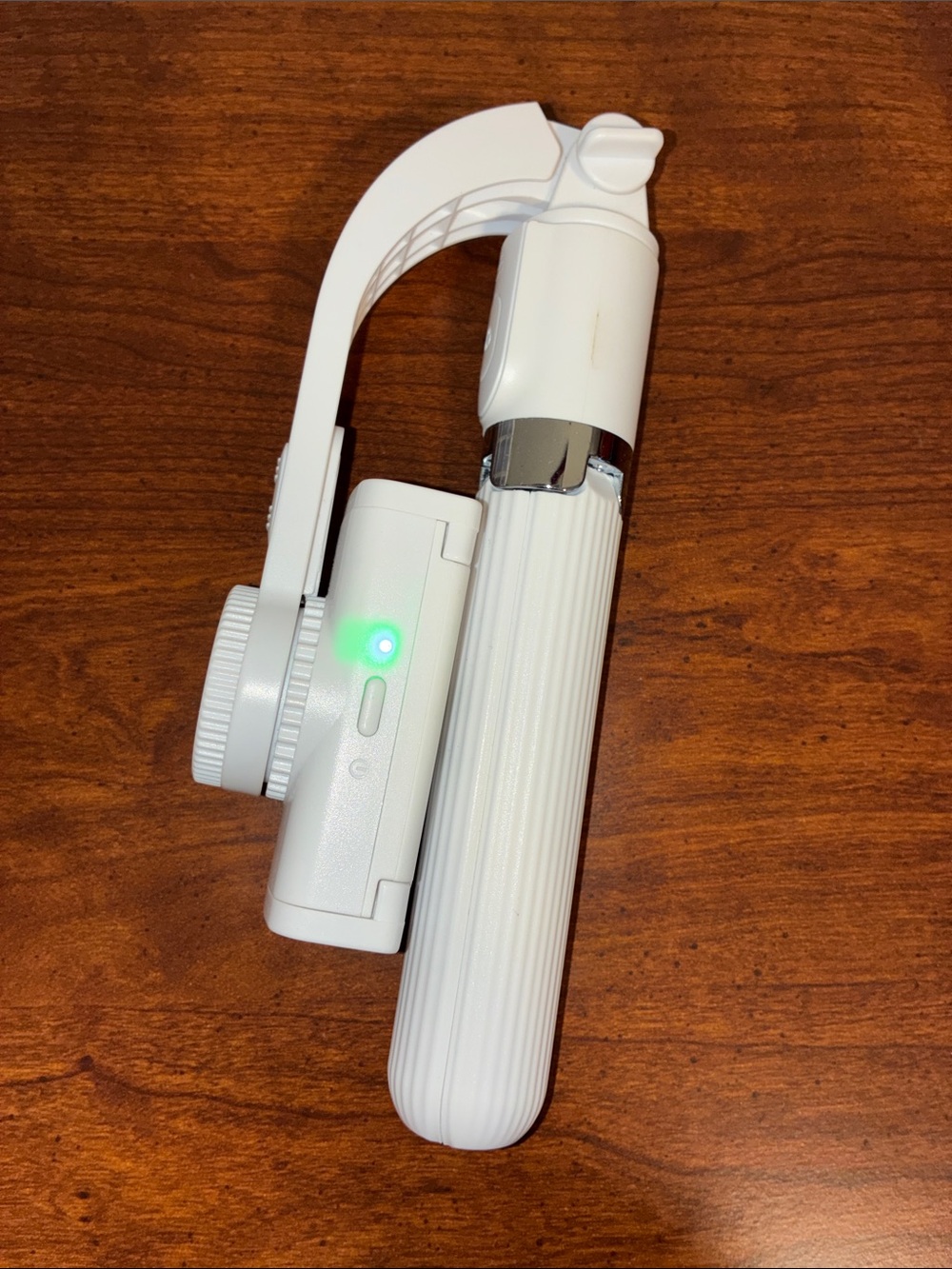 White Foldable Smartphone Gimbal/Tripod